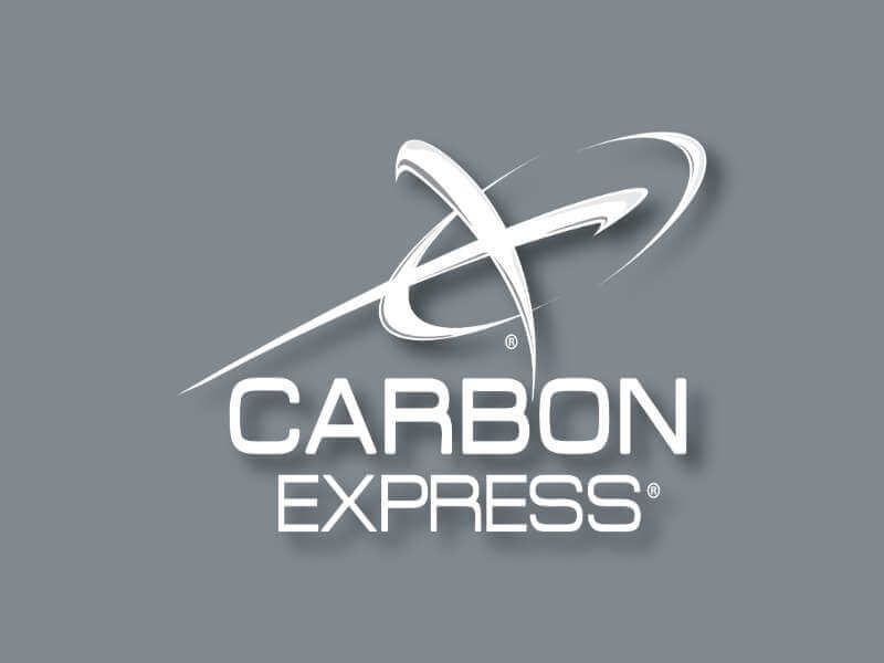 Carbon Express logo on grey background